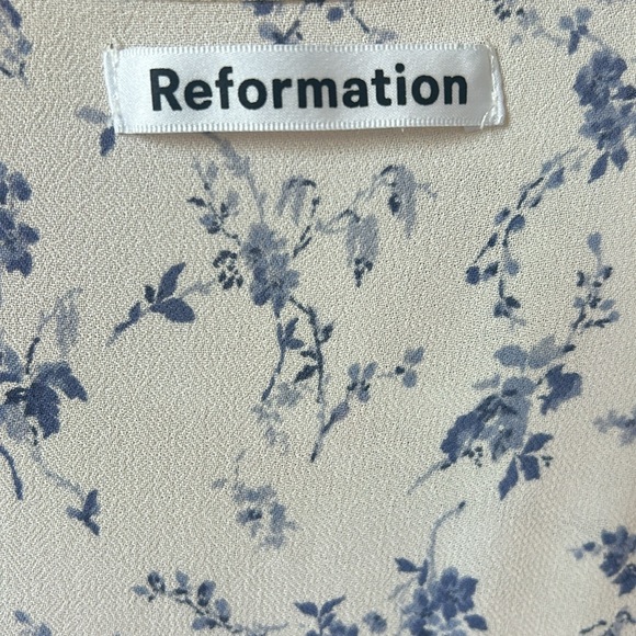 Reformation Lucky Wrap Dress Large - Picture 7 of 10